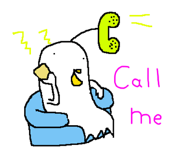 pretty alien Sticker sticker #15630138