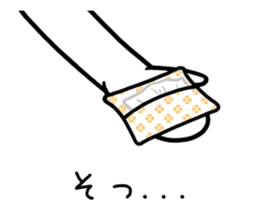 Bear suffers from hay fever. sticker #15630643