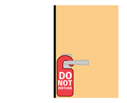 Bear suffers from hay fever. sticker #15630650