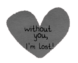 My Heart says... sticker #15630774