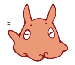 Pancake devilfish which sleeps well sticker #15631026