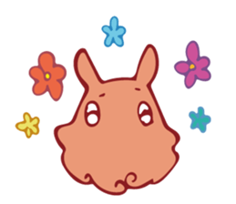 Pancake devilfish which sleeps well sticker #15631028