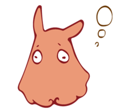 Pancake devilfish which sleeps well sticker #15631029