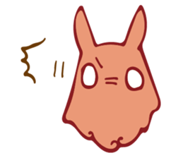 Pancake devilfish which sleeps well sticker #15631034