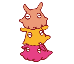 Pancake devilfish which sleeps well sticker #15631045