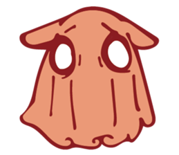 Pancake devilfish which sleeps well sticker #15631056