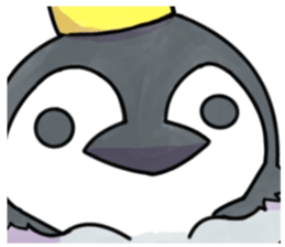 Unfriendly penguin sticker #15631579