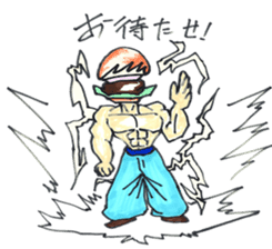 hamburger Head welcome to Japan sticker #15631951