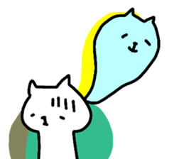 Daily life of nekokiti sticker sticker #15632148