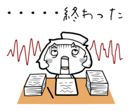 Nursing student Sticker sticker #15632180