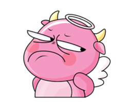 Angel Calf Deeply Emotions Animated sticker #15632230