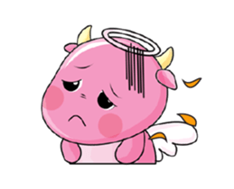 Angel Calf Deeply Emotions Animated sticker #15632235