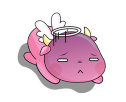 Angel Calf Deeply Emotions Animated sticker #15632241