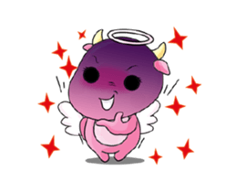 Angel Calf Deeply Emotions Animated sticker #15632242