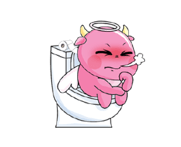 Angel Calf Deeply Emotions Animated sticker #15632243