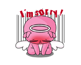 Angel Calf Deeply Emotions Animated sticker #15632244