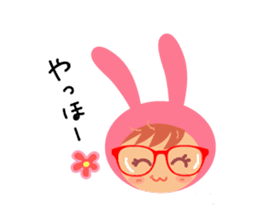 Madam rabbit Sticker sticker #15632515