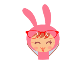 Madam rabbit Sticker sticker #15632516