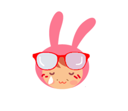 Madam rabbit Sticker sticker #15632521