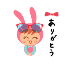 Madam rabbit Sticker sticker #15632524