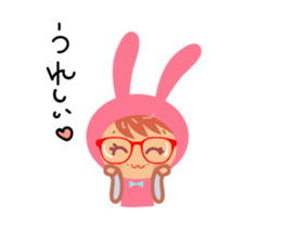 Madam rabbit Sticker sticker #15632527