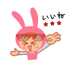 Madam rabbit Sticker sticker #15632538