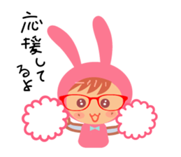 Madam rabbit Sticker sticker #15632549