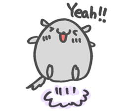 I am...Chinchilla Gray sticker #15633113