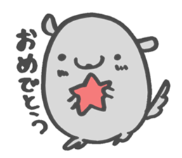 I am...Chinchilla Gray sticker #15633116