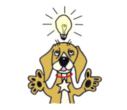 Protected dog Sally sticker #15633128