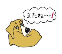 Protected dog Sally sticker #15633136