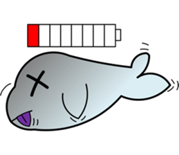 Pinky & Blue Fish sticker #15634152