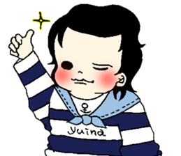 PUKU-PUKU YUINA's stump sticker #15634501