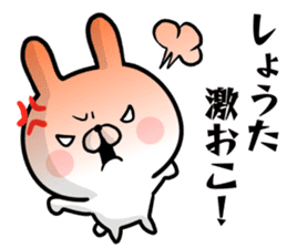 Shouta's rabbit stickers sticker #15634624