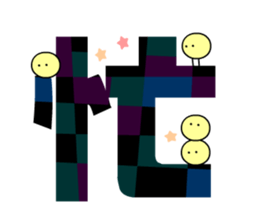 I love big happy words sticker #15635586