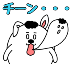 Three rabbits Sticker 2 sticker #15635719