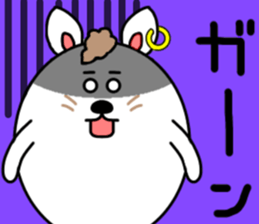 Three rabbits Sticker 2 sticker #15635720