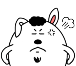 Three rabbits Sticker 2 sticker #15635721