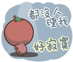 Apple Girl no.1 sticker #15635930
