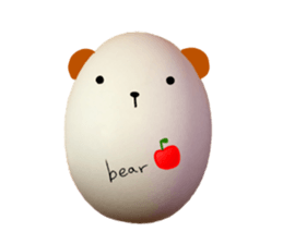 Impact emphasis egg sticker sticker #15636622