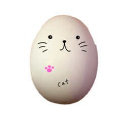 Impact emphasis egg sticker sticker #15636624