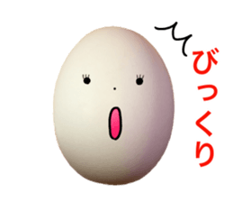 Impact emphasis egg sticker sticker #15636630