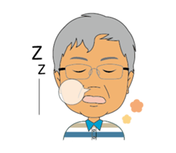 The daily routine of the greengrocer sticker #15636796