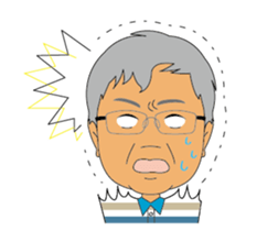 The daily routine of the greengrocer sticker #15636813