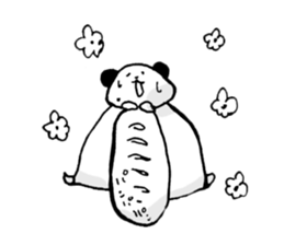 Work Panda sticker #15637028