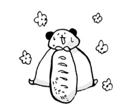 Work Panda sticker #15637028