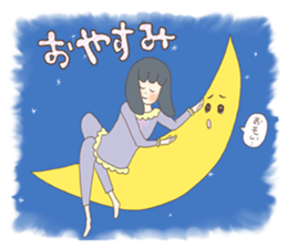 Freedom book girls collection sticker #15637243