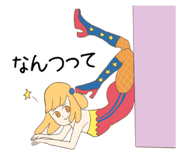 Freedom book girls collection sticker #15637248