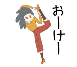 Freedom book girls collection sticker #15637250