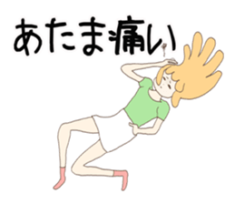 Freedom book girls collection sticker #15637258